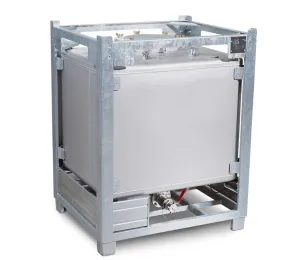 IBC 1000 acél UN 400 mm fém