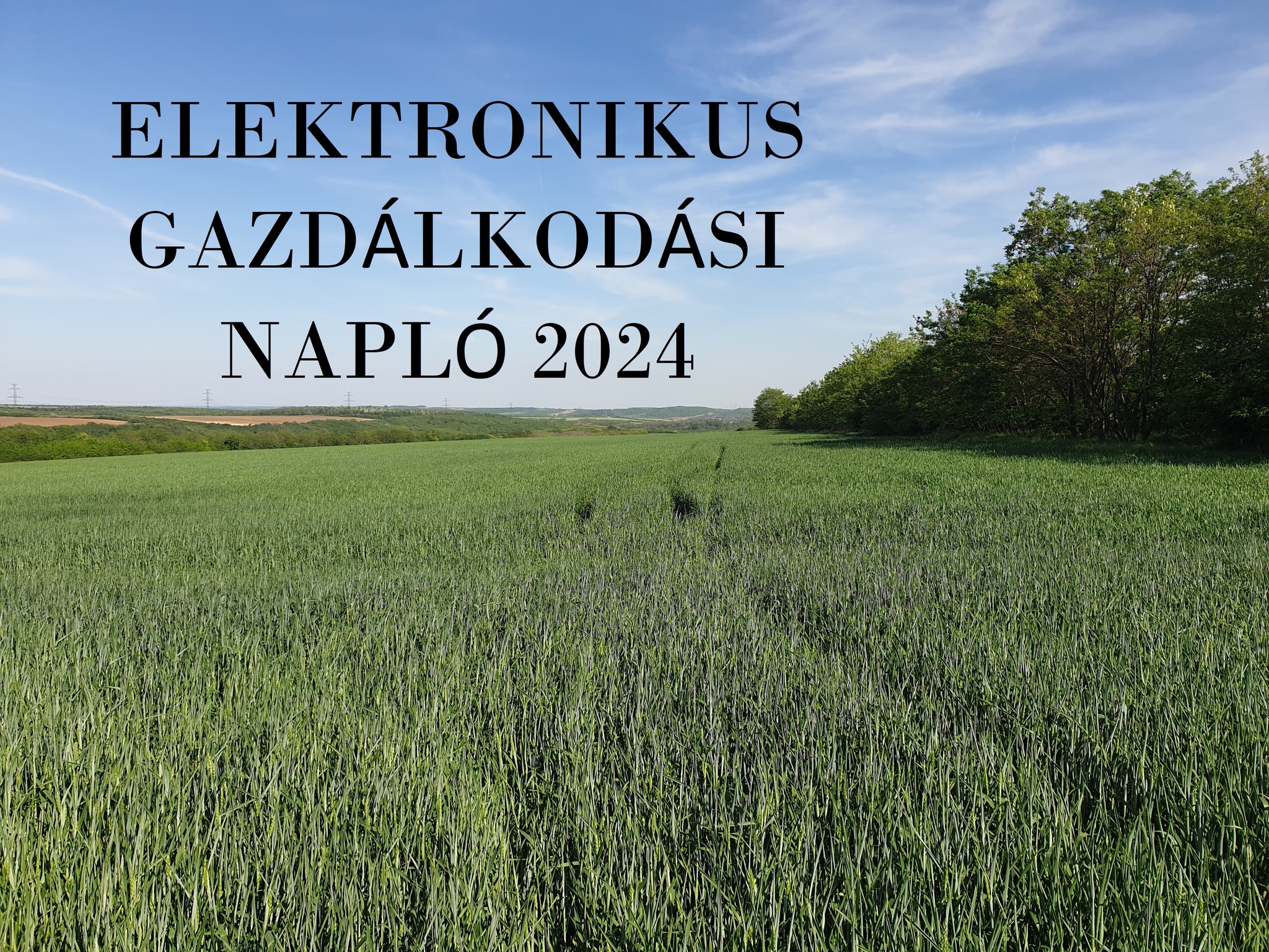 E-gazdálkodási napló 2024