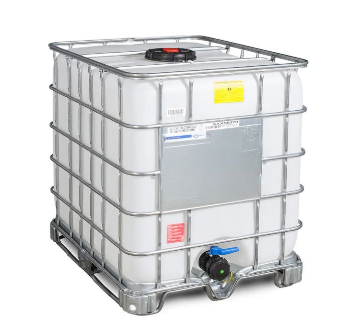 IBC 1000 UN 225 mm acél talp fém