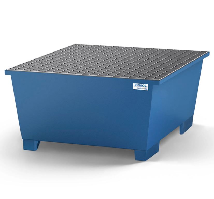 Kármentőtálca acél 1-s 1000 liter