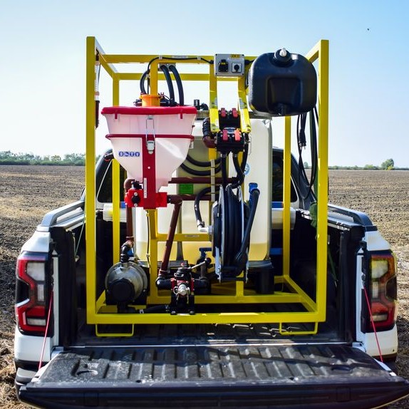 DroneFiller Dróntöltő állomás 1x300 l IBC-vel