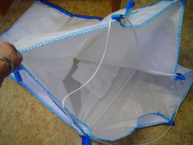 OMNI ürítőszoknyás BIG-BAG- teljesen kinyitható egy mozdulattal